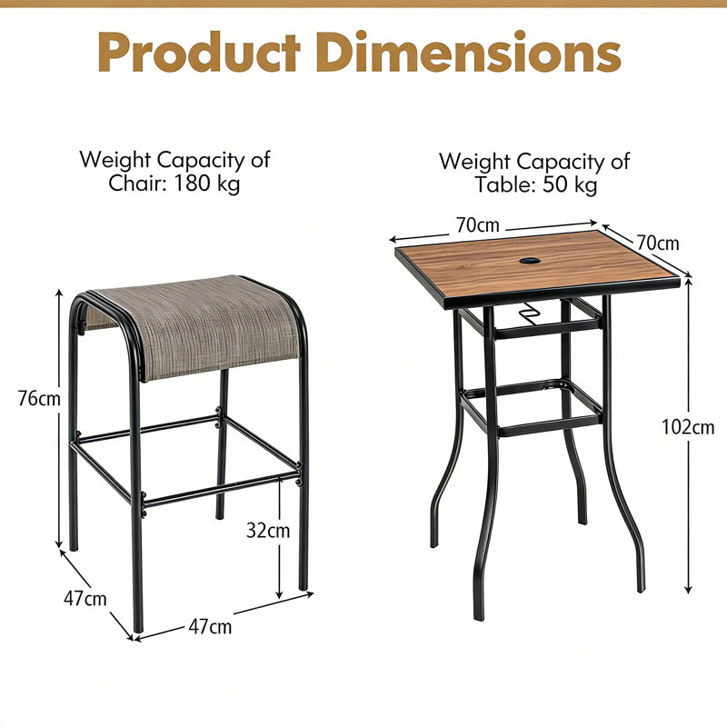 2 - Person Dining Set