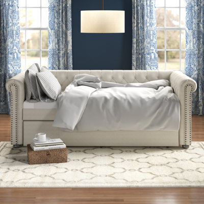 Veron Upholstered Linen Daybed