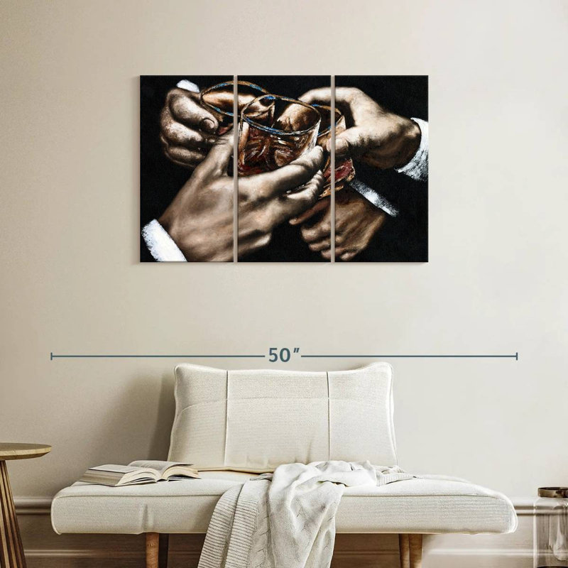 Yarlin Cheers, 24" H x 38" W