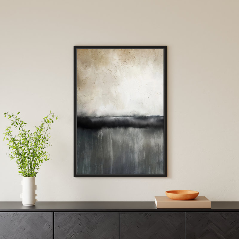 Dorota Sunset by Kimberly Allen Print, Picture Framed Canvas, 41.5" H x 31.5" W, Black