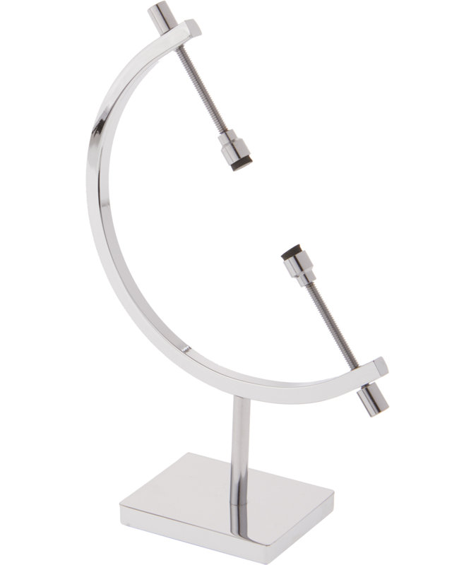 Chiverton Caliper Stand, Chrome, 6.25" H x 4" W x 1.5" D