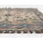 Tapis gris / bleu sarcelle en laine touffeté à la main Anine Southwestern-1960955527