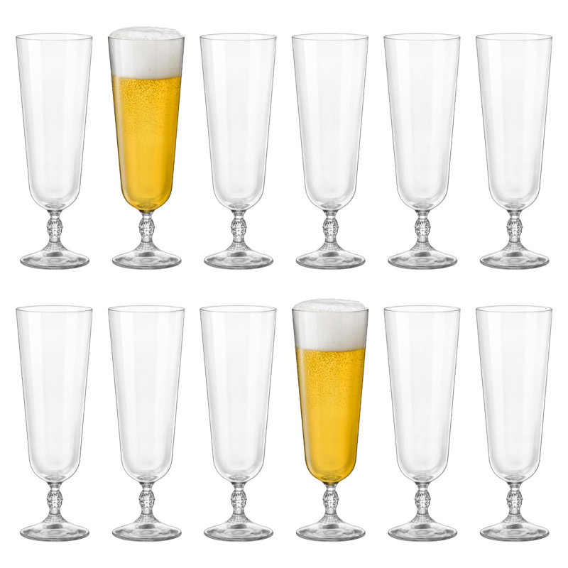 Bartender Stemmed Beer Glasses, 405 ml.