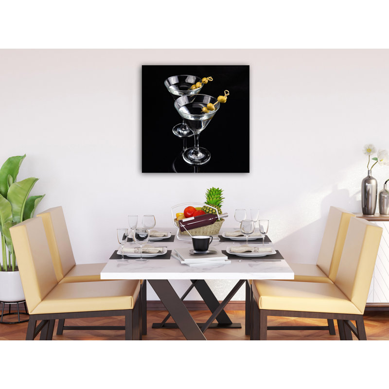 Impression sur toile tendue, H 18 po x l 18 po x P 1 po
