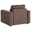 Ensemble de canapé rembourré en chenille 3 pièces Seguin - brun-386899867-386899876
