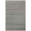 High-Quality Hand-Knotted Silver And Black Area Rug