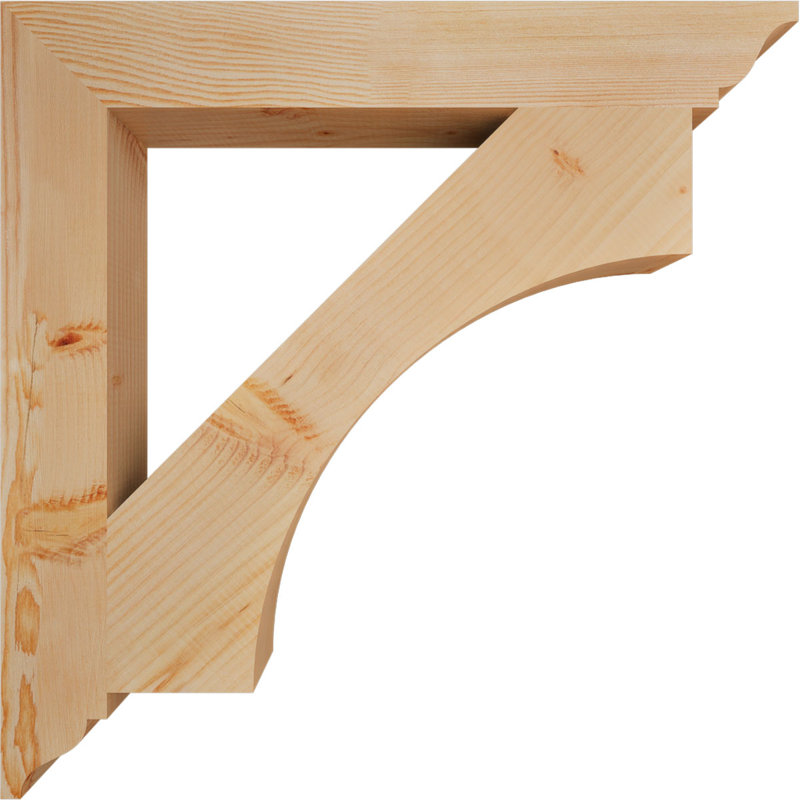 Support traditionnel Westlake, Lisse, Douglas, H 30 po x l 3,5 po x P 30 po
