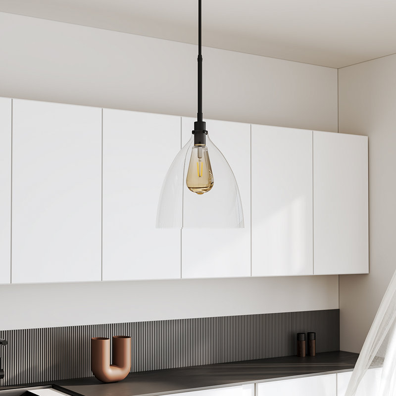 1 - Light Natural Chandelier Pendant