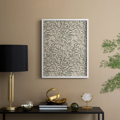 Vintage Abstract Print LXIII Framed Print - Solid Wood