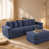 Polyester bleu est en rupture de stock