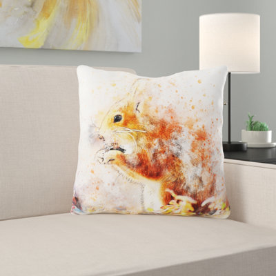 Reversible Throw Pillow
