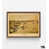 Cadre photo brun simple sans passe-partout
