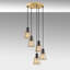 Luminaire suspendu grappe 5 lumières Empire-875062157