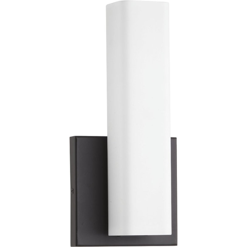 Fitzgerald Steel LED Flush Mounted Sconce, Architectural Bronze