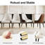 Chaise d'appoint rembourrée en similicuir Frania-1650723340-1659405642