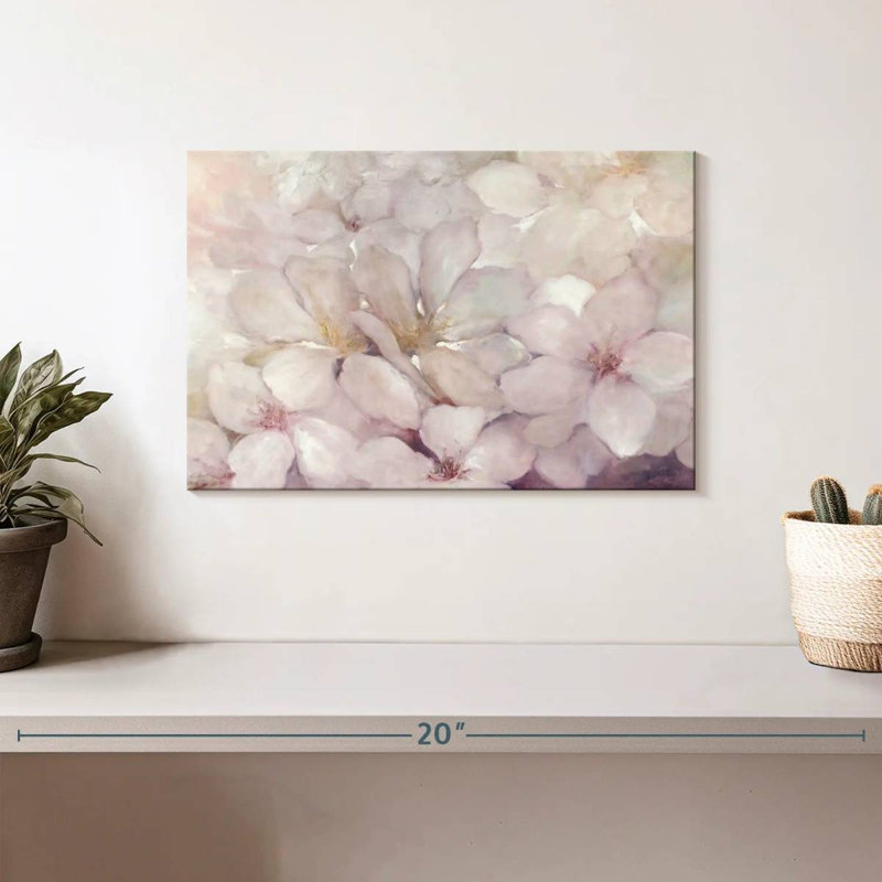 Fleurs de pommier Harnek, H 8 po x l 12 po
