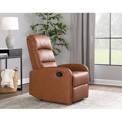 Vadys Faux Leather Recliner