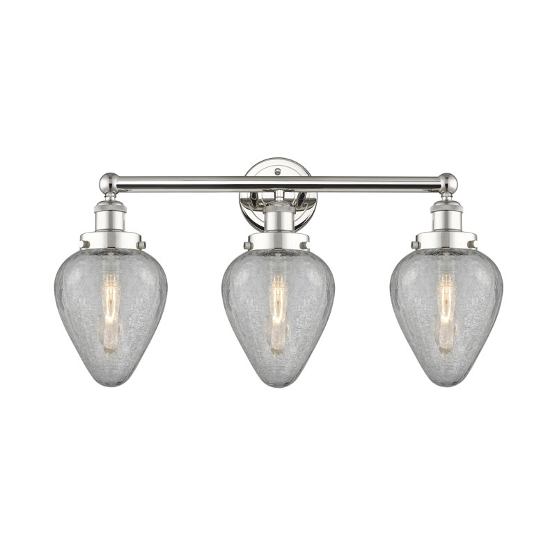 Éclairage pour meuble-lavabo à intensité variable 3 lumières Ameet, Nickel poli