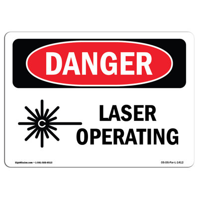 Panneau en aluminium laser 12 x 18