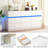 9 Drawer Dresser With Charging Station & LED Light, 61.5" W-563689815