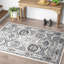 Tapis oriental bleu / ivoire Christa-173311793