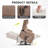 40.65" W Oversize Dual Motor Power Lift Recliner Chair with Heat and Massage Hidden Cup Holder-718957055