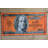 Modern Hernes Design Dollar Sign Unframed Rolled Canvas 44 x 86