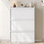 24 Pair Flip Down Shoe Storage