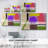Color Composition II-Gallery Wrapped Canvas