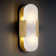 1-Light 14" Dimmable Wall Mounted Sconce with Alabaster Shade (Bulbs Included)