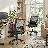 Mesh Home Office Task Chair With Flip-Up Arms, Breathable Mesh Back & Thick Seat Cushion 260 Lbs Capacity Swivel Desk Chair