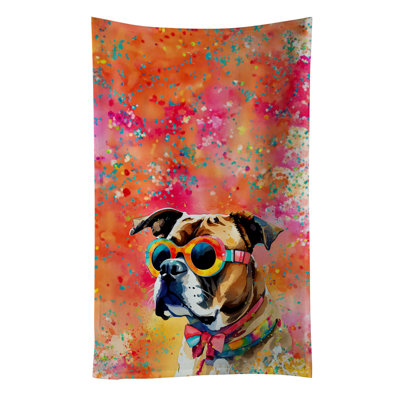 Serviette de cuisine Boxer Hippie Dawg