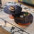 Old-fashioned coffee table set