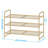 Simple Trending 3-Tier Stackable Shoe Rack