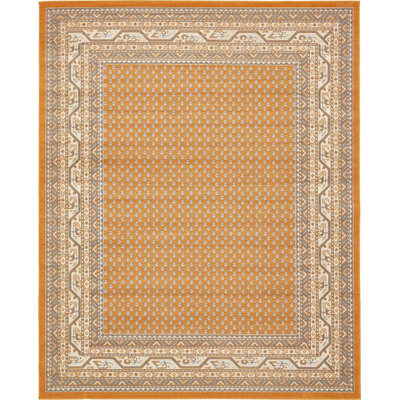 Tapis orange Wingate