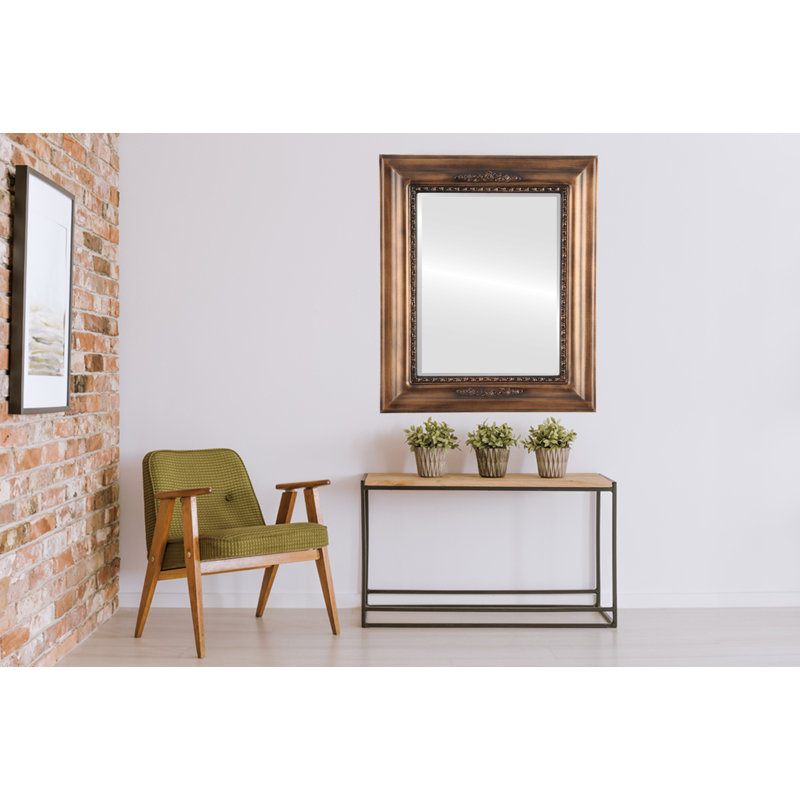 Miroir décoratif traditionnel Wisbech, 25 po x 21 po