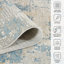 Tapis abstrait gris / bleu Brazell-1984844195