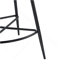Ensemble de 2 tabourets de comptoir pivotants 26 po, tabourets de comptoir gris avec structure en fer, coussin éponge en polyuréthane, repose-pieds, convient à la cuisine / chambre à coucher / salle à manger.