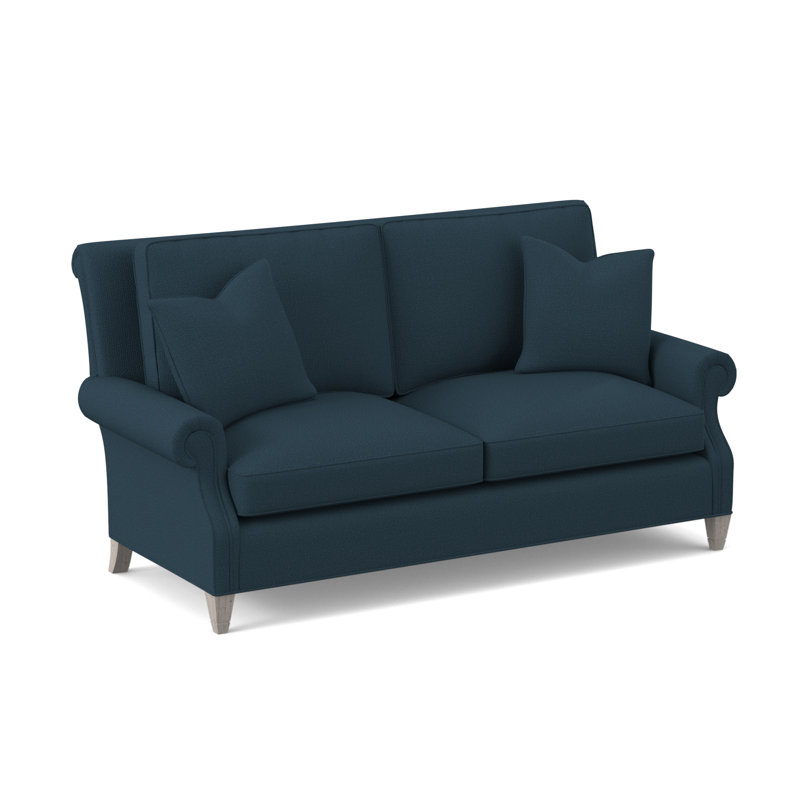 Library Sofa, Margaret Lagoon Polyester Blend, Bisque
