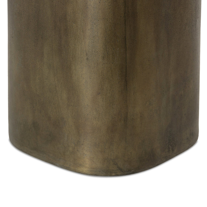 ODESSA End Table, Brass