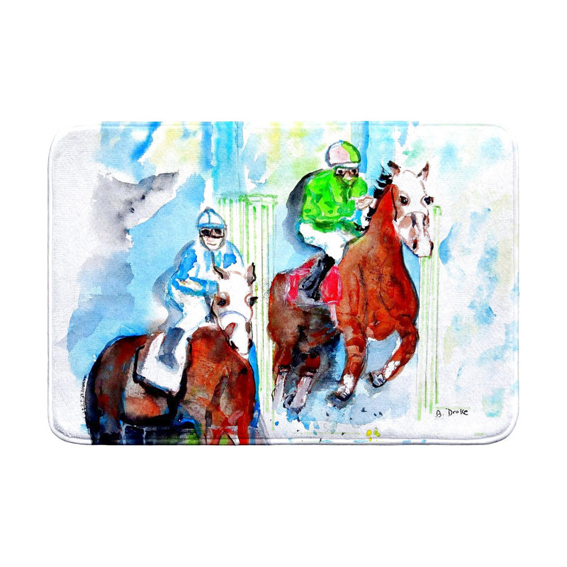Starting Gate Bath Mat