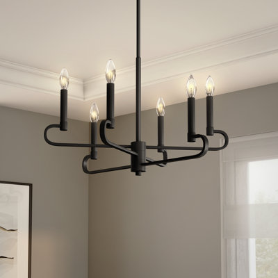 Maegann 6 - Light Dimmable Classic / Traditional Chandelier