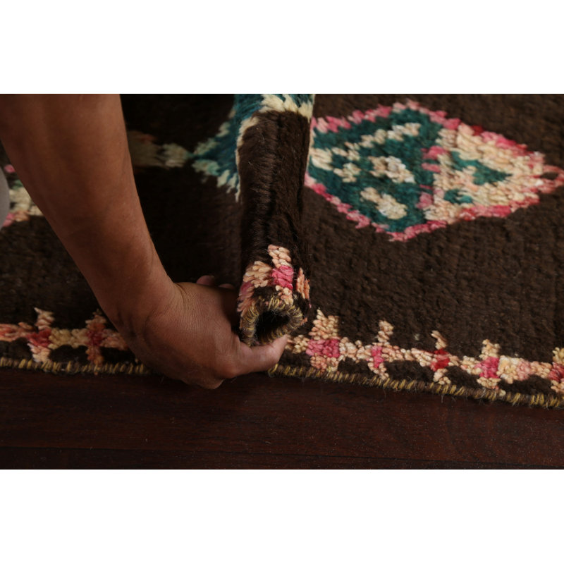 Tapis tribal marocain noué à la main 8 x 11