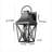 Ariel Outdoor 2-Light Wall Lanterns with Clear Glass