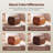 Elliona Square Top-Grain Leather Pouf Ottoman-1223669392