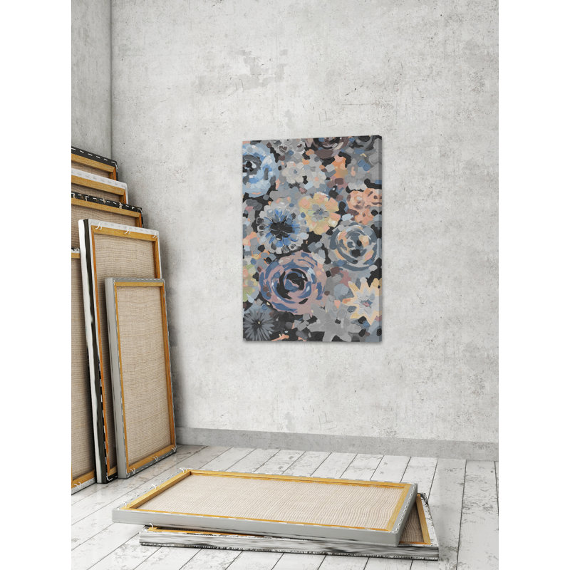 « i paints ii », reproduction de peinture à l’acrylique sur toile tendue, H 12 po x l 8 po x P 1,5 po