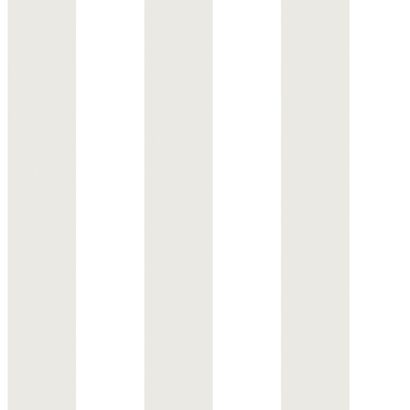 10m x 53cm Matte Wallpaper Roll, Light Grey/White