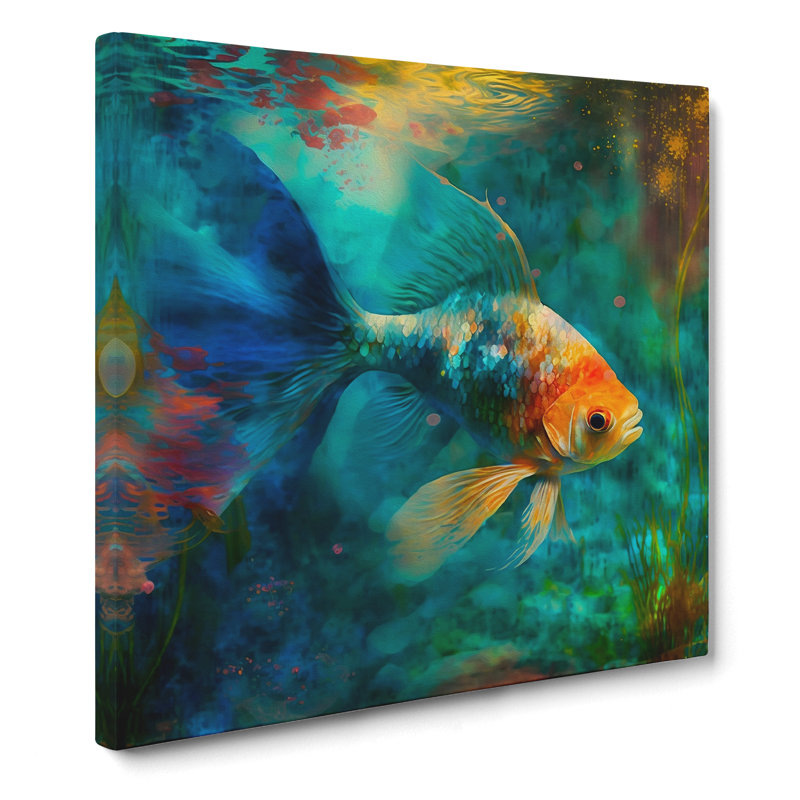 Fish Impressionism No.1 - No Frame Print