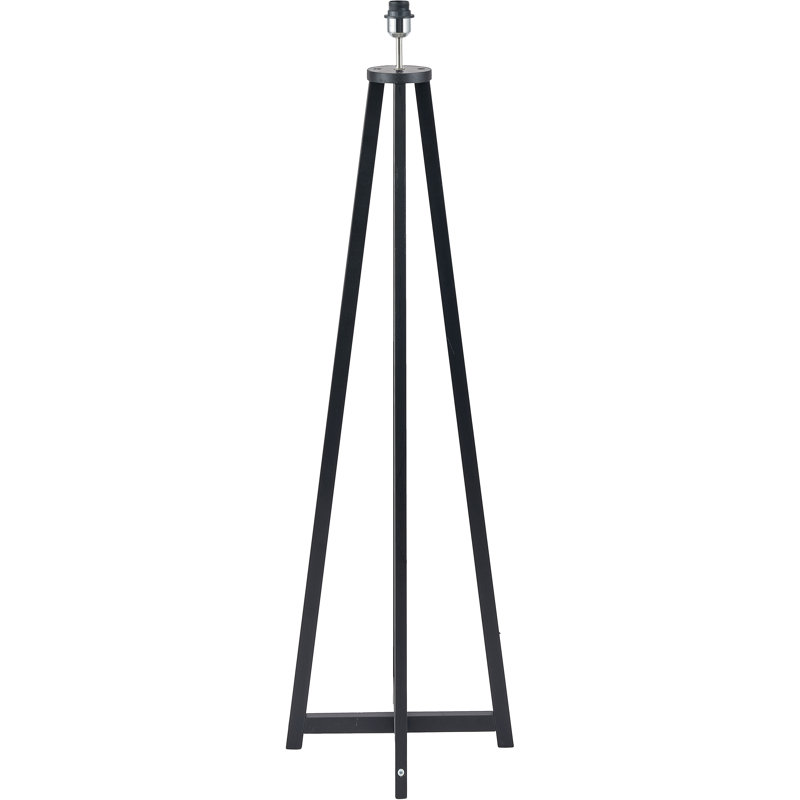 Dzifa 136cm Tripod Floor Lamp, Matt Black