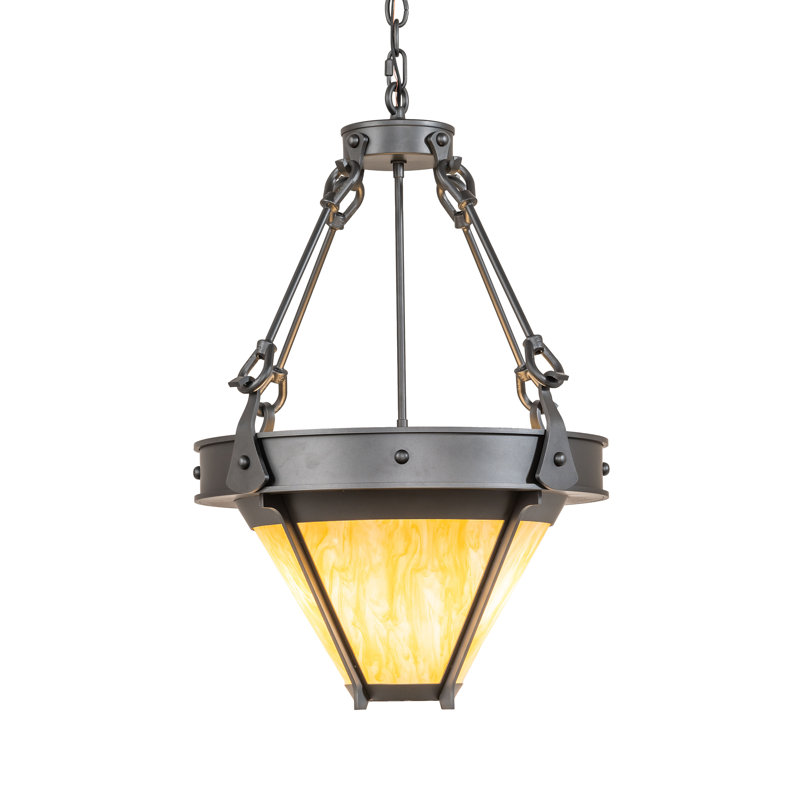 21" Wide Nehring Inverted Pendant